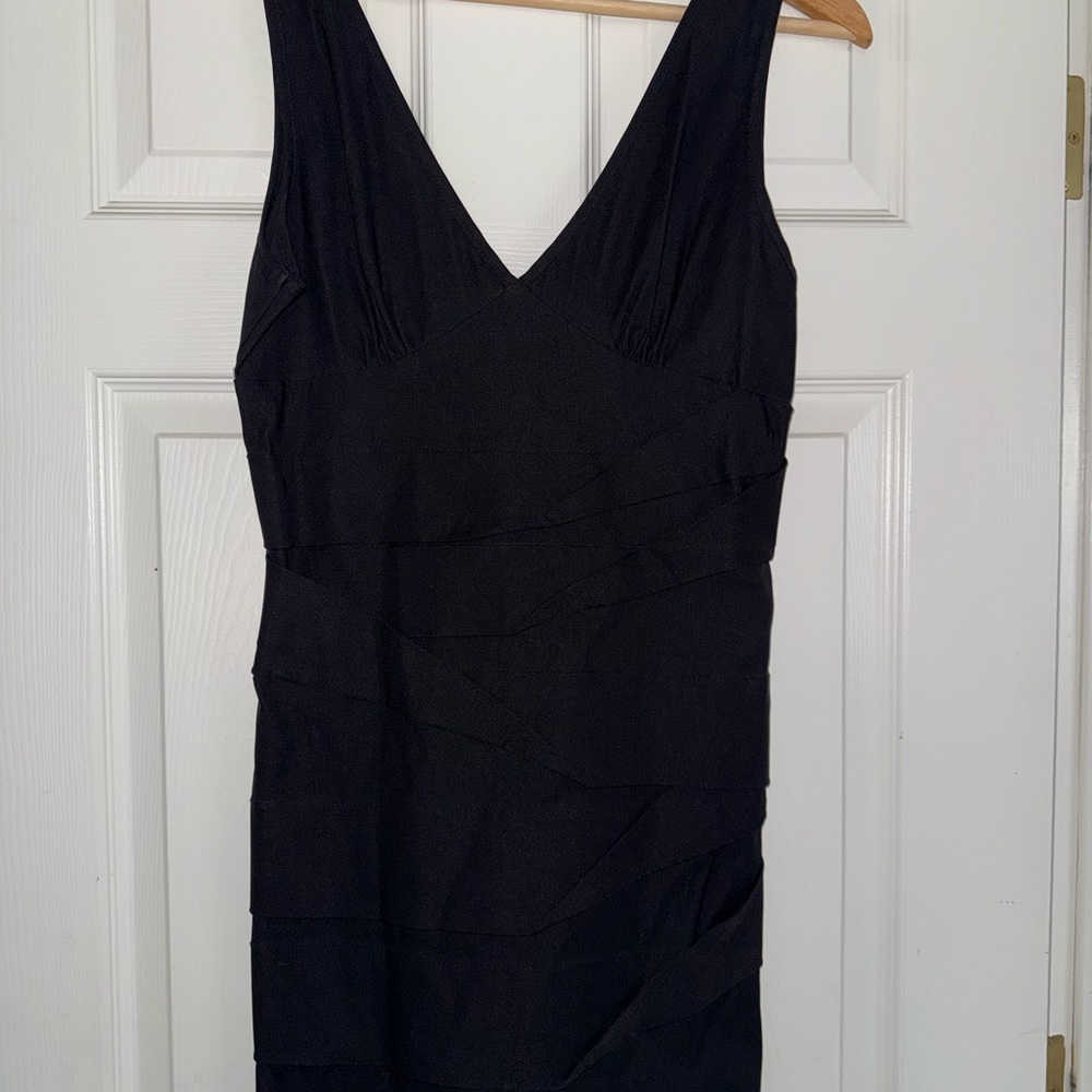 Love Culture Black Mini Dress